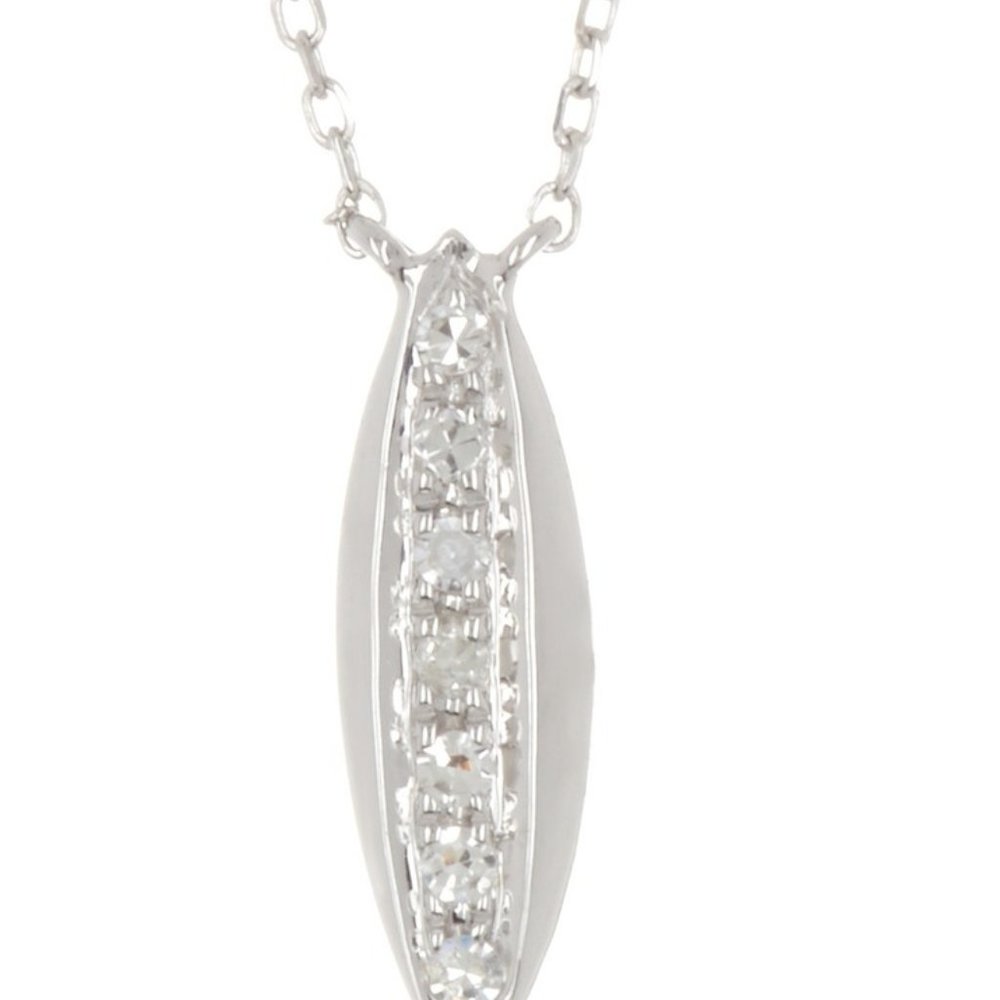 Dana Rebecca 14k WG "Lori Paige" diamond necklace GIFT!